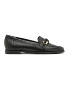 RYLKO Pantofi loafer de piele cu detalii lant - Auriu/Negru