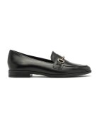 RYLKO Pantofi loafer de piele cu varf rotund - Negru