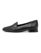 RYLKO Pantofi loafer din piele cu varf patrat - Negru