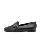 RYLKO Pantofi loafer uni de piele - Negru