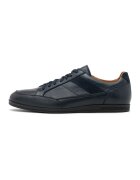 RYLKO Pantofi sport flatform din piele - Albastru petrol