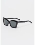 Saint Laurent Ochelari de soare cat-eye cu lentile uni