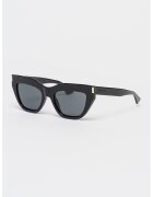 Saint Laurent Ochelari de soare cat-eye - Negru