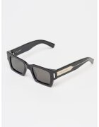 Saint Laurent Ochelari de soare dreptunghiulari unisex cu aspect masic