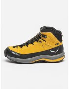Salewa Ghete cu garnituri de piele intoarsa - pentru trekking Trainer 2 - Negru/Galben sofran