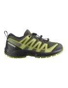 Salomon Pantofi cu detaliu logo pentru alergare pe teren accidentat XA Pro V8 Trail - Negru/Verde lime