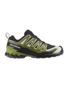 Salomon Pantofi pentru alergare pe teren accidentat XA Pro 3D V9 Wide GTX - Negru/Verde masliniu/Bej deschis