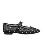 Sam Edelman Balerini Mary-Jane Michael - Negru/Argintiu inchis