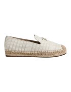 Sam Edelman Espadrile din panza cu model in dungi Kathleen - Alb/Gri deschis