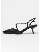 Sam Edelman Pantofi slingback cu varf ascutit Bonnie - Negru