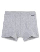 SANETTA Boxeri din bumbac organic cu logo - Gri deschis