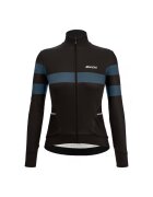 Santini Jacheta termica ciclism dama Coral Bengal FW 2022 - Negru