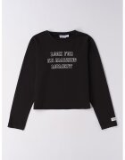 Sarabanda Bluza cu imprimeu text - Alb/Negru