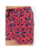 Save The Duck Pantaloni scurti de baie barbati DW1222M-SIPO20 - Poliester - Rosu - Rosu