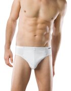 SCHIESSER Set de chiloti uni - 3 perechi - Alb