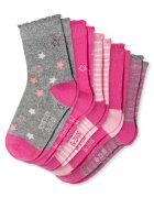 SCHIESSER Set de sosete lungi - 5 perechi - Roz
