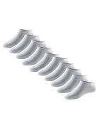 SCHIESSER Set de sosete scurte - 5 perechi - Alb