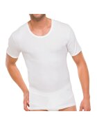 SCHIESSER Tricou cu decolteu rotund - Alb