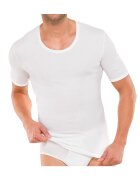 SCHIESSER Tricou cu decolteu rotund - Alb