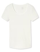 SCHIESSER Tricou slim fit cu decolteu rotund - Alb