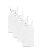 SCHIESSER Unterhemd 2er Pack - Original Doppelripp - Sport-Jacke - ärmellos 13967 - Alb