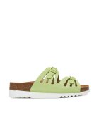 Scholl Papuci dama - model 1046 - piele naturala - verde pal