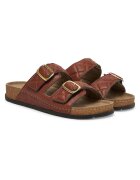 Scholl Papuci dama - Tobacco 1630 - maro - piele ecologica