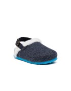 Scholl Papuci de casa pentru baieti - Textil - Albastru marin