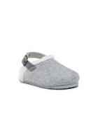 Scholl Papuci de casa pentru fete - Textil - Gri