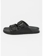 Scholl Papuci de piele Nolan - Negru