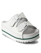 Scholl Sandale dama - Air Bag - piele naturala - alb - Alb