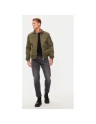 Schott NYC Geaca barbati - 304869174 - Nylon - Verde - Verde
