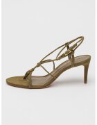 Schutz Sandale din piele Abria - Verde feriga