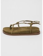 Schutz Sandale din piele Calabria - Verde feriga