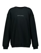 Scotch & Soda Bluza de trening din bumbac - cu decolteu la baza gatului - Verde padure
