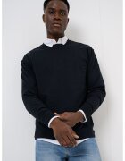 Scotch & Soda Bluza relaxed fit de bumbac organic - Gri carbune