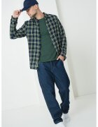 Scotch & Soda Camasa din bumbac cu model in carouri - Alb/Verde lime/Bleumarin