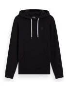 Scotch & Soda Hanorac de bumbac cu buzunar kangaroo - Negru