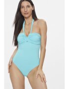 Seafolly Costum de baie dama - 303653293 - Nylon - Albastru - Albastru