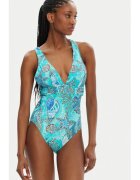 Seafolly Costum de baie dama - 304990830 - Nylon/Elastan - Verde - Verde