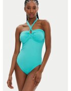 Seafolly Costum de baie dama - 304990991 - Nylon - Verde - Verde