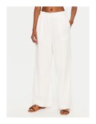 Seafolly Pantaloni dama - 304990472 - Bumbac - Alb - Alb