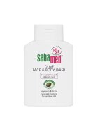 Sebamed Lichid dermatologic de curatare cu ulei de masline pentru fata si corp - 200 ml