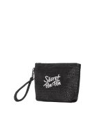 SECRET PON PON. - Etui cu broderie logo Ereba Lux - Negru