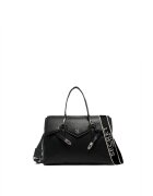  SECRET PON PON. - Geanta crossbody cu manere detasabile Elora Prime - Negru