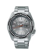 Seiko 5 Ceas barbatesc SRPK09K1 Automatic Argintiu