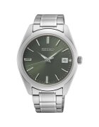 Seiko Ceas barbatesc Quartz Argintiu - 54769 - Verde
