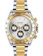 Sekonda Ceas barbatesc - Circuit - inox - quartz - argintiu/auriu - 40mm