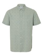 Selected Homme Camasa barbati 16079053 - Bumbac/In - Verde - Verde