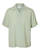 Selected Homme Camasa barbati 16091381 - Bumbac organic/Modal - Verde - Verde